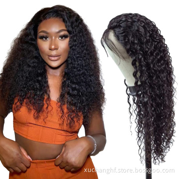 Custom HD 13X6 Lace Frontal Wig, Wholesale Brazilian Virgin 150% 180% HD Full Lace Human Hair Wigs, Pixie Virgin Lace Wig 13x6